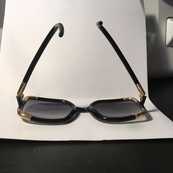 MAKE OFFER ted lapidus designer huge sunglasses - Picture 3 of 3